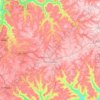 Farroupilha topographic map, elevation, terrain