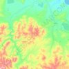 Ширинский сельсовет topographic map, elevation, terrain