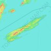 Isle Royale National Park topographic map, elevation, terrain