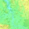 Eydelstedt topographic map, elevation, terrain