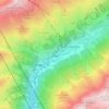 Kippel topographic map, elevation, terrain