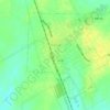 Itasca topographic map, elevation, terrain