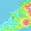 Vico Equense topographic map, elevation, terrain