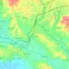 Sentolo topographic map, elevation, terrain