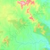 Kathikund topographic map, elevation, terrain