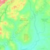 Kibondo topographic map, elevation, terrain