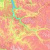Балыктуюльское сельское поселение topographic map, elevation, terrain