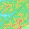 木塔乡 topographic map, elevation, terrain