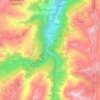 Andeer topographic map, elevation, terrain