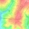 Jardim Leblon topographic map, elevation, terrain