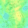 Kroszewo topographic map, elevation, terrain