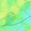 Chacarita topographic map, elevation, terrain