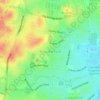 Bossley Park topographic map, elevation, terrain