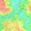 Rawa Mazowiecka topographic map, elevation, terrain