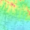 Bancheng topographic map, elevation, terrain