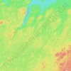 Rivière de l'Aigle topographic map, elevation, terrain