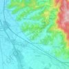 Köndringen topographic map, elevation, terrain