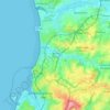 Boulogne-sur-Mer-1 topographic map, elevation, terrain