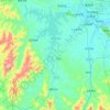 南湾水库 topographic map, elevation, terrain
