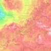 Neman River topographic map, elevation, terrain