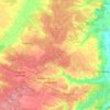 Бучанська міська громада topographic map, elevation, terrain