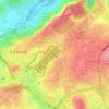 Carnide topographic map, elevation, terrain