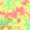 Михеевский сельсовет topographic map, elevation, terrain