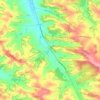 Saint-Lary topographic map, elevation, terrain