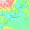 Nueva Imperial topographic map, elevation, terrain