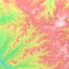 Верхне-Маринское сельское поселение topographic map, elevation, terrain