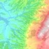 Monterosso Calabro topographic map, elevation, terrain