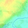 Мелечкино topographic map, elevation, terrain