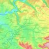 74613 topographic map, elevation, terrain