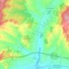 Lailly topographic map, elevation, terrain
