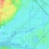 Palos Hills topographic map, elevation, terrain