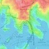 Lavender Bay topographic map, elevation, terrain