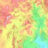 Bucak topographic map, elevation, terrain