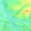 Schwülper topographic map, elevation, terrain