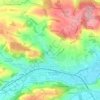 Bad Schallerbach topographic map, elevation, terrain
