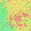Parc national du Mont-Tremblant topographic map, elevation, terrain