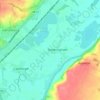 Hoveringham topographic map, elevation, terrain