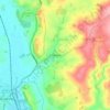 Kimbolton topographic map, elevation, terrain