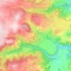 Rentières topographic map, elevation, terrain