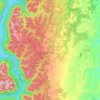 Oakdale topographic map, elevation, terrain