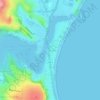 Narrabeen topographic map, elevation, terrain