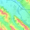 Maslacq topographic map, elevation, terrain