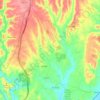 Casével e Vaqueiros topographic map, elevation, terrain