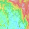 Bandon Grove topographic map, elevation, terrain