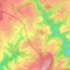 Hasborn topographic map, elevation, terrain