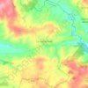 Le Fresne-Poret topographic map, elevation, terrain